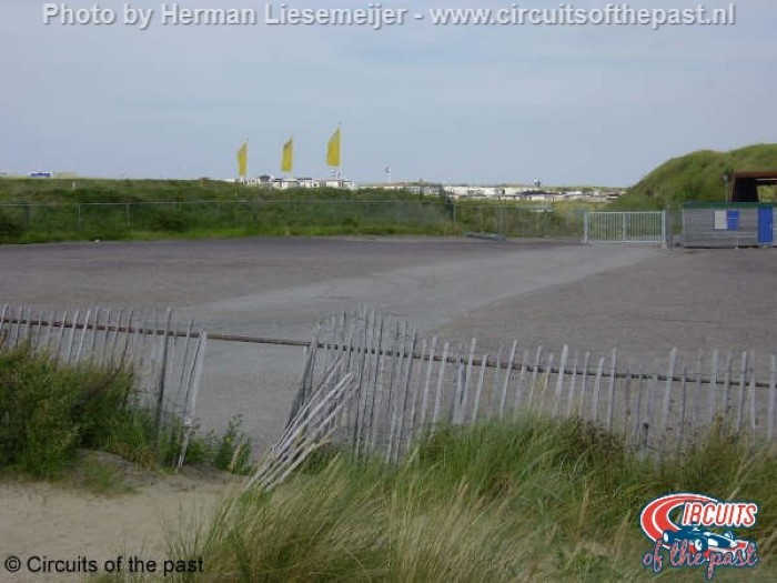 Circuit Zandvoort - Overblijfsel van het originele Bos Uit op Paddock 3