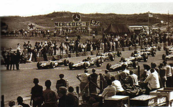 Circuit Zandvoort 1964 - Start Dutch Grand Prix