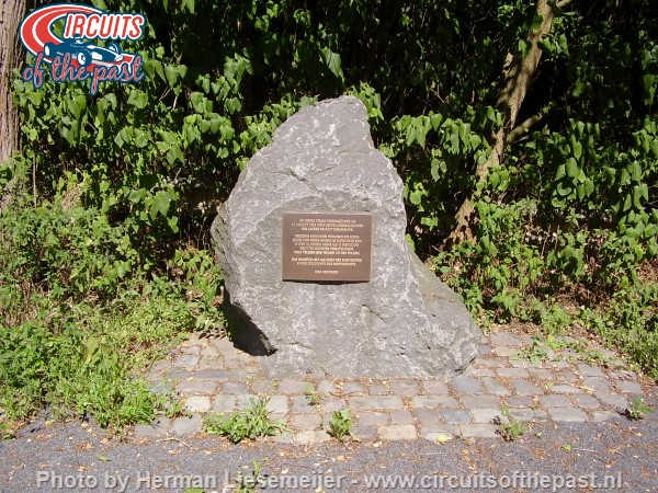 Grenzlandring - Monument 1952 accident